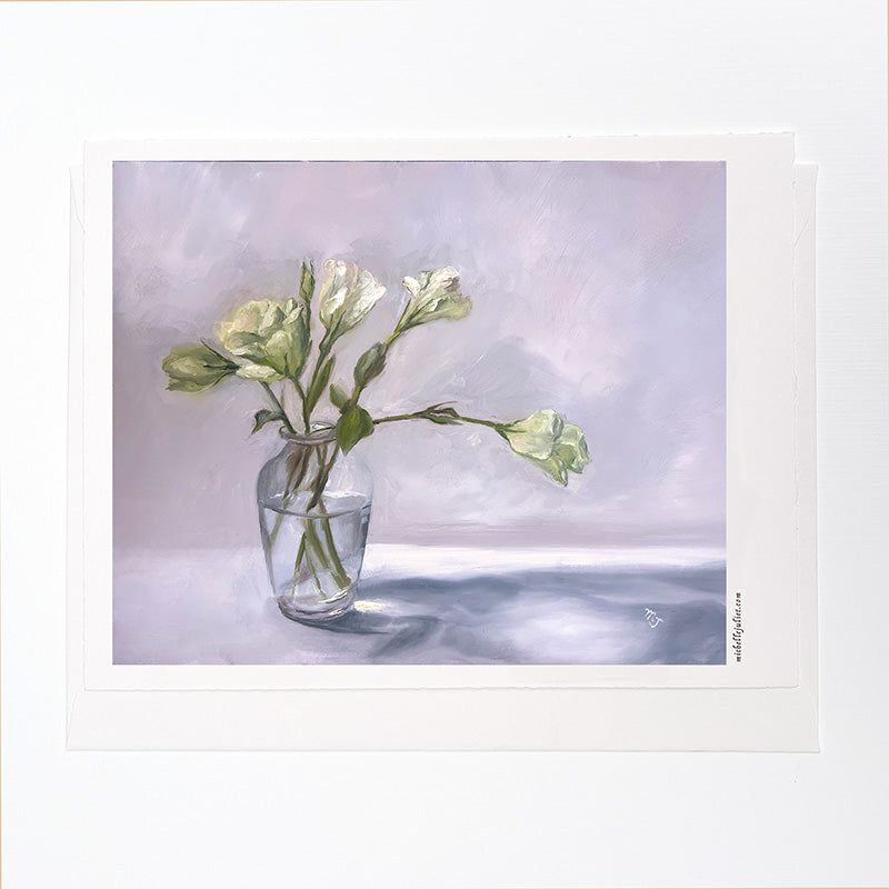 Lisianthus Mini Print