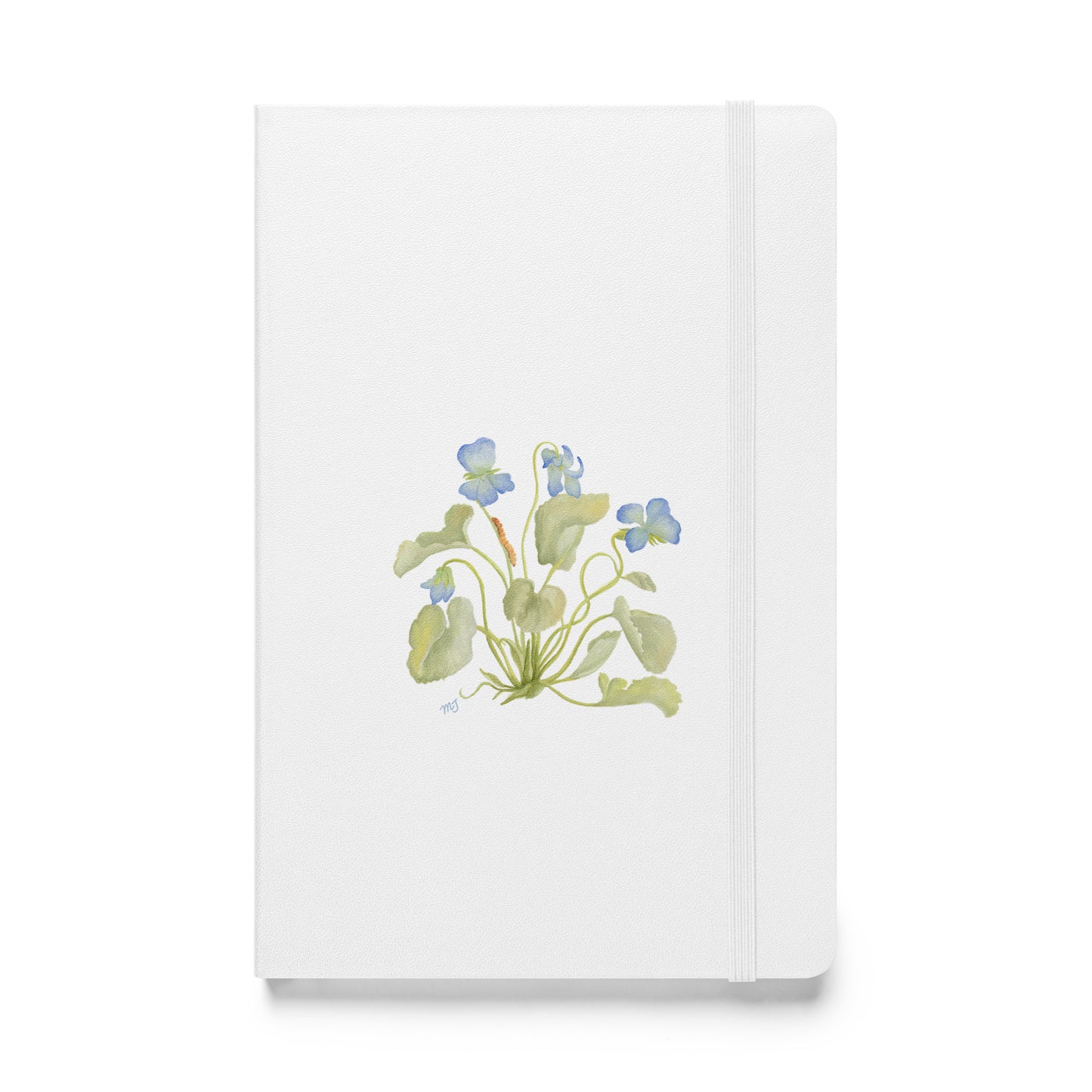 Cyclomen Watercolor - Hardcover bound notebook