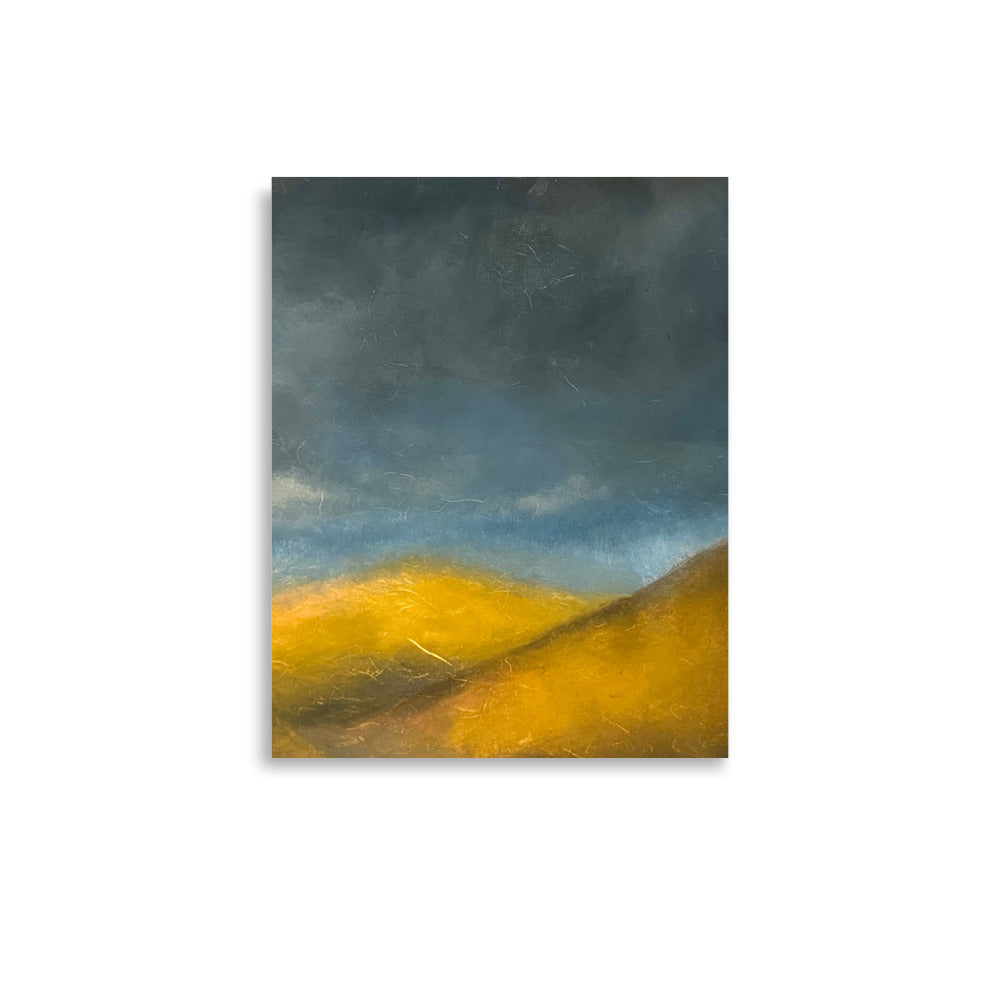 Golden Hills I Art Print
