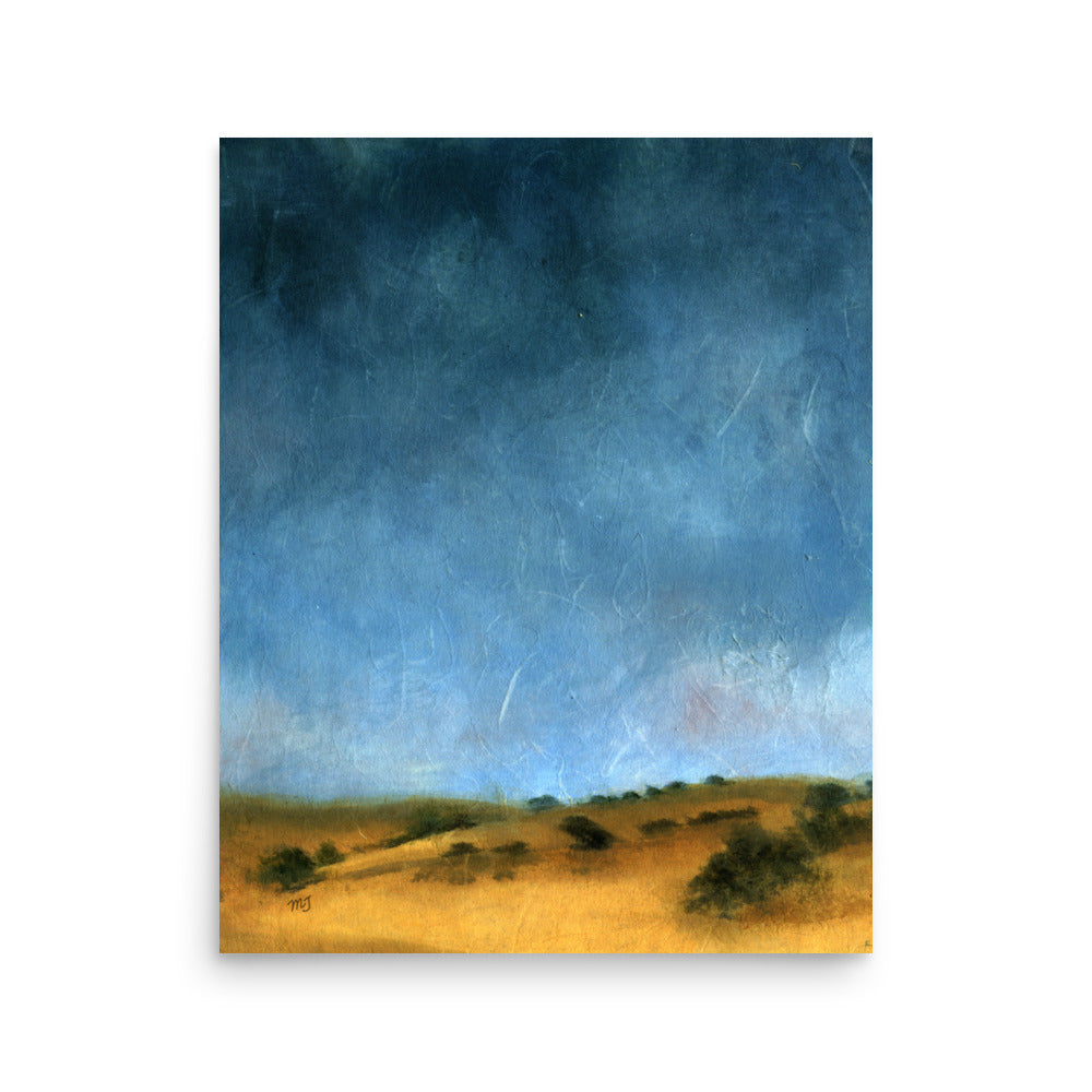Oak and Hills XXV - Art Print