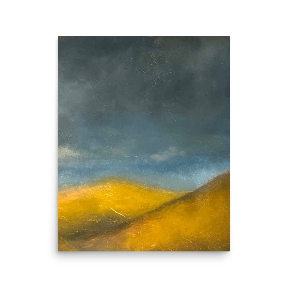Golden Hills I Art Print