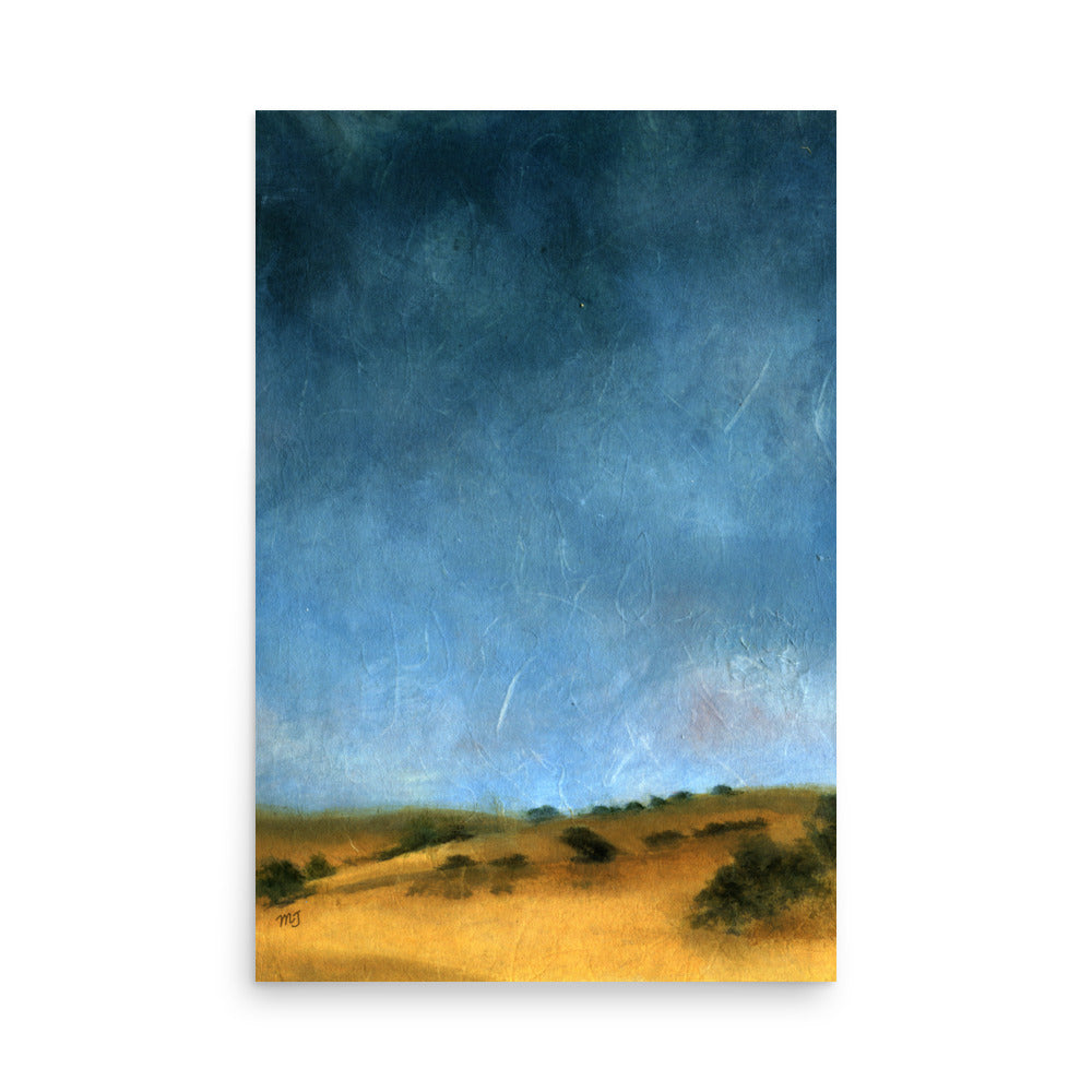 Oak and Hills XXV - Art Print