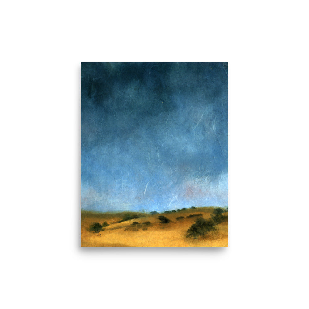 Oak and Hills XXV - Art Print