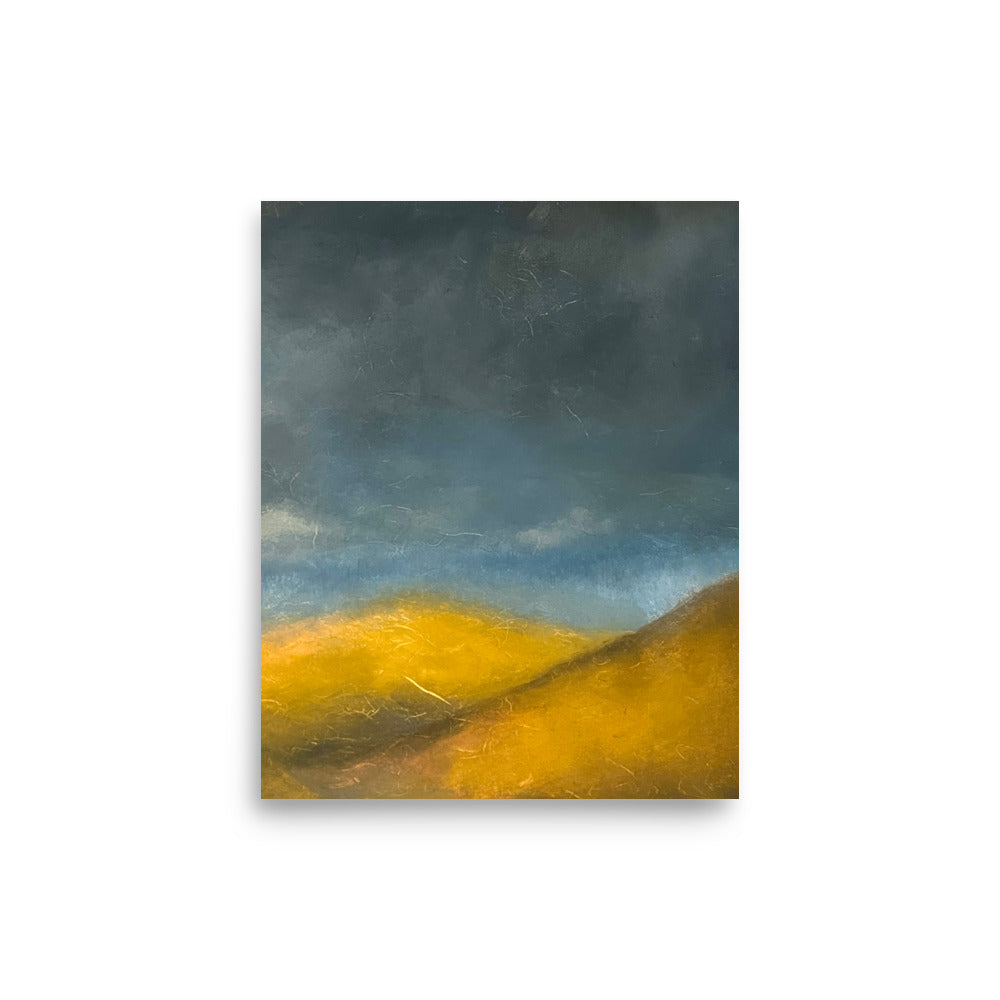 Golden Hills I Art Print