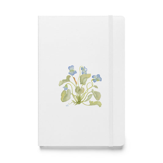 Cyclomen Watercolor - Hardcover bound notebook